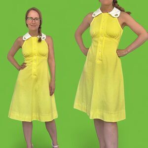 jcpenney | Dresses | Womens Jcpenney Green And White Striped Casual Dress |  Poshmark